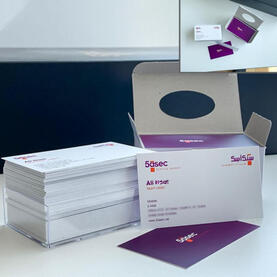 5asec print design company cards